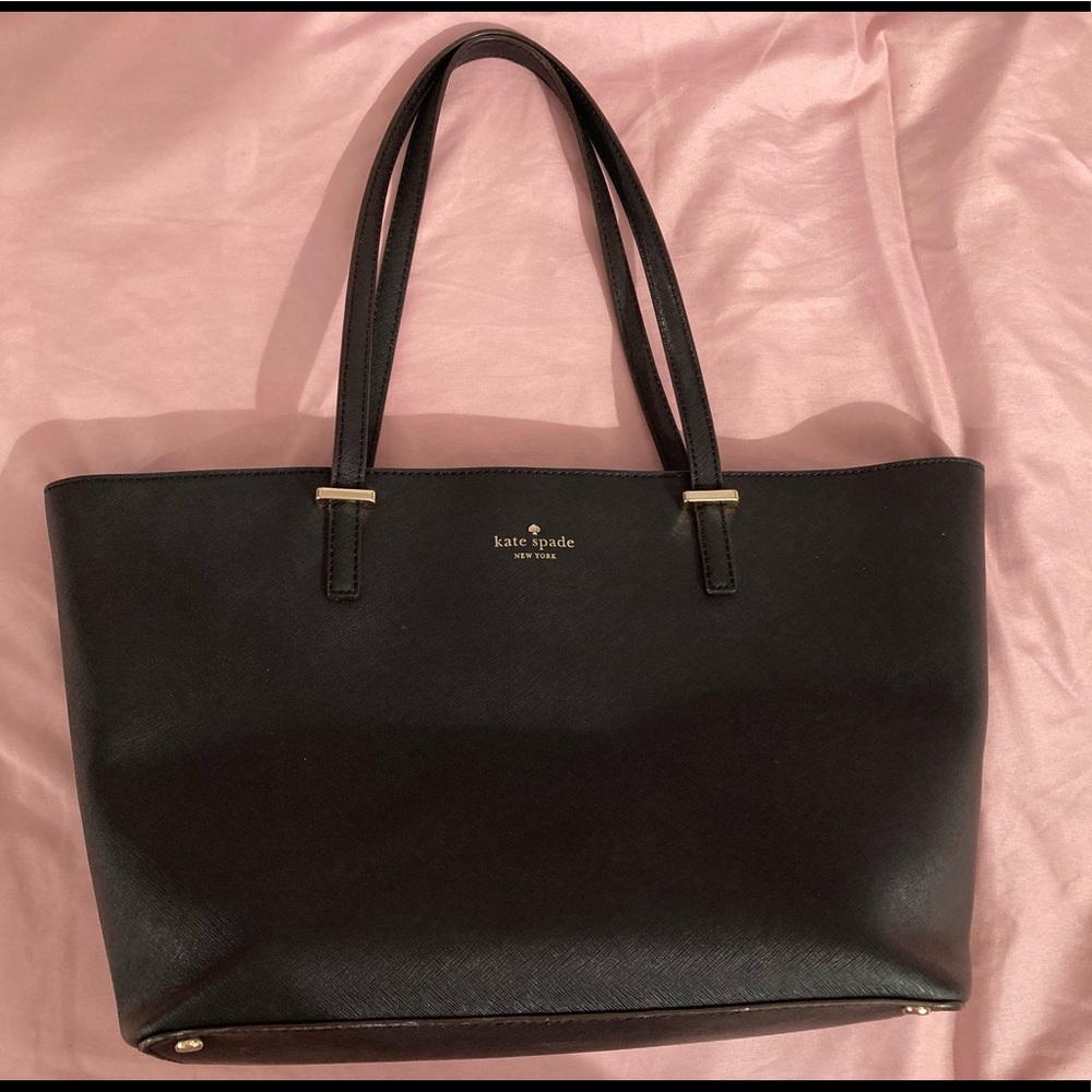 Kate Spade black handbag 17" x 9 1/2"